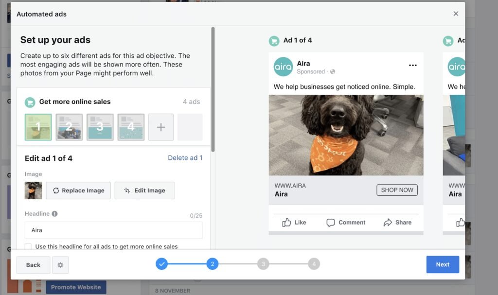 Facebook Automated Ads